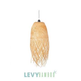 Đèn mây tre kiểu tua rua trang trí – DMT229 – Bamboo Lighting