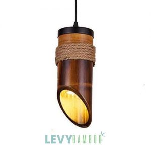Đèn ống tre sơn màu nghệ thuật – DMT230 – Bamboo Lighting