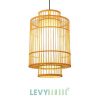 Đèn tăm tre trụ dài trang trí nhà hàng cực đẹp - DMT296 - Bamboo Lighting