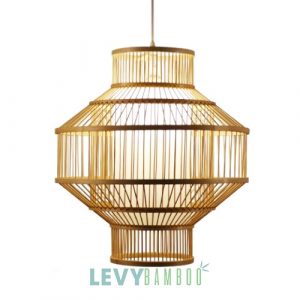 Đèn thả tăm tre trang trí nhà hàng – DMT288 – Bamboo Lighting