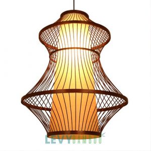 Đèn tăm tre loại lớn trang trí sảnh lớn, không gian rộng - DMT314 - Bamboo Lighting